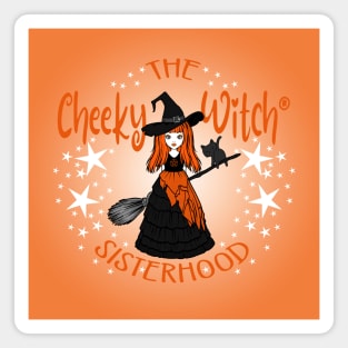 Orange Cheeky Witch® Sisterhood Magnet